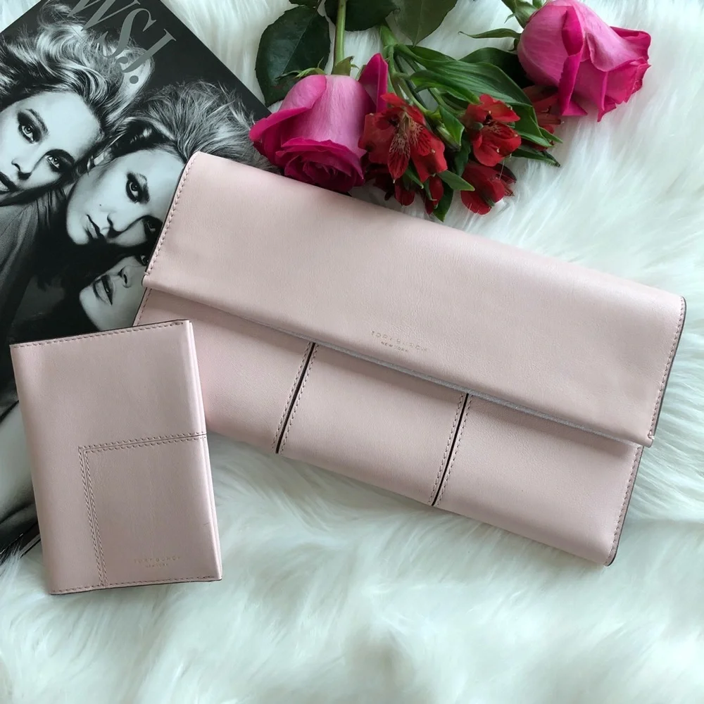 Tory Burch Block T Travel Clutch
